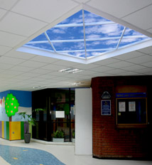 Alder Hey Children's Hospital features a playful Luminous SkyCeiling