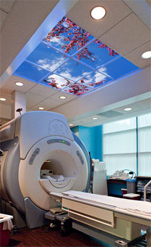 Baylor Diagnostic Imaging Center at Junius features a Luminous SkyCeiling