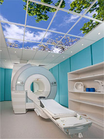 Benson Radiology—Ashford features a Rectilinear Luminous SkyCeiling